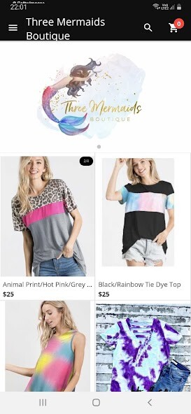 Run android online APK Three Mermaids Boutique from MyAndroid or emulate Three Mermaids Boutique using MyAndroid