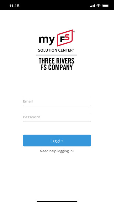 Emulate iPhone app Three Rivers FS - myFS using MyAndroid