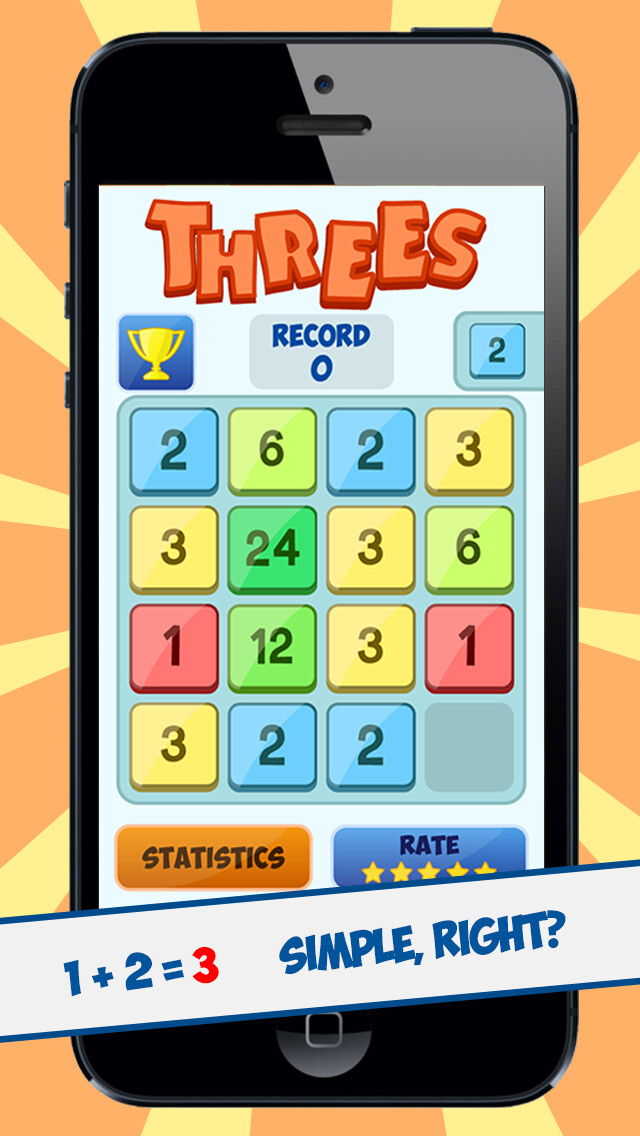 Emulate iPhone app Threes Free using MyAndroid Emulate iPhone app Threes Free using MyAndroid