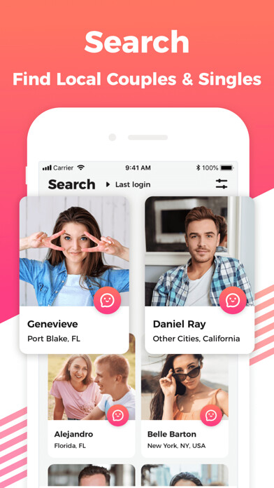 Emulate iPhone app Threesome Swingers App - 3way using MyAndroid