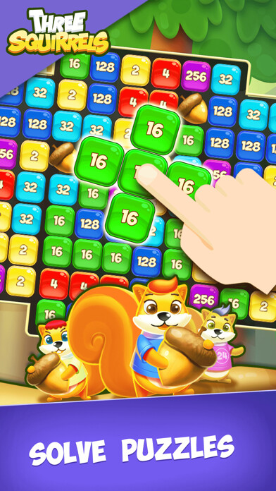 Emulate iPhone app Three Squirrels - Number Blast using MyAndroid Emulate iPhone app Three Squirrels - Number Blast using MyAndroid