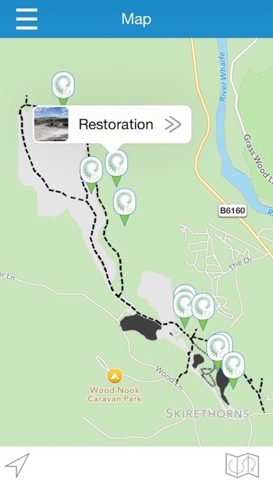 Emulate iPhone app Threshfield Quarry Heritage using MyAndroid Emulate iPhone app Threshfield Quarry Heritage using MyAndroid