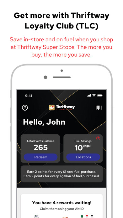 Emulate iPhone app Thriftway Loyalty Club (TLC) using MyAndroid
