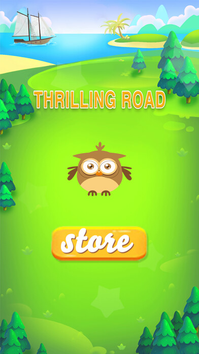 Emulate iPhone app Thrilling Road-Run ahead using MyAndroid
