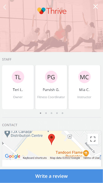 Run android online APK Thrive Fitness from MyAndroid or emulate Thrive Fitness using MyAndroid
