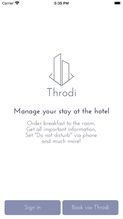 Emulate iPhone app Throdi using MyAndroid