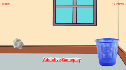 Emulate iPhone app Throw Paper In Bin - Play Paper Ball Toss using MyAndroid Emulate iPhone app Throw Paper In Bin - Play Paper Ball Toss using MyAndroid