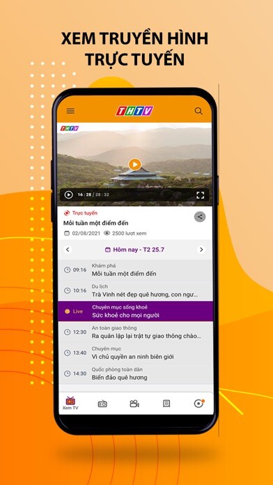 Emulate iPhone app THTV - Truyền Hình Trà Vinh using MyAndroid Emulate iPhone app THTV - Truyền Hình Trà Vinh using MyAndroid