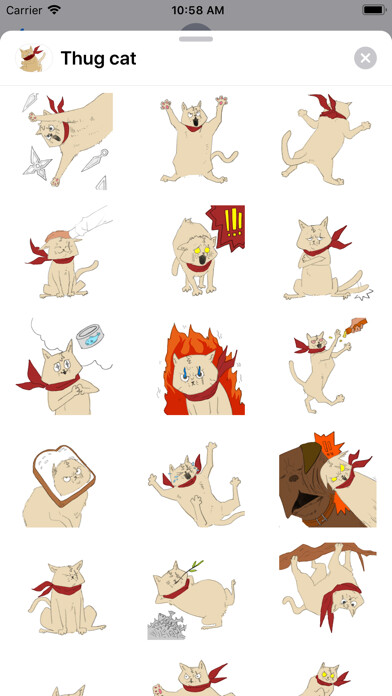 Emulate iPhone app Thug cat using MyAndroid Emulate iPhone app Thug cat using MyAndroid