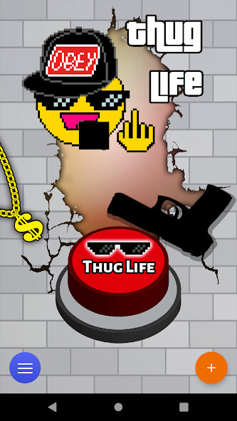 Run android online APK Thug Life Meme Button from MyAndroid or emulate Thug Life Meme Button using MyAndroid