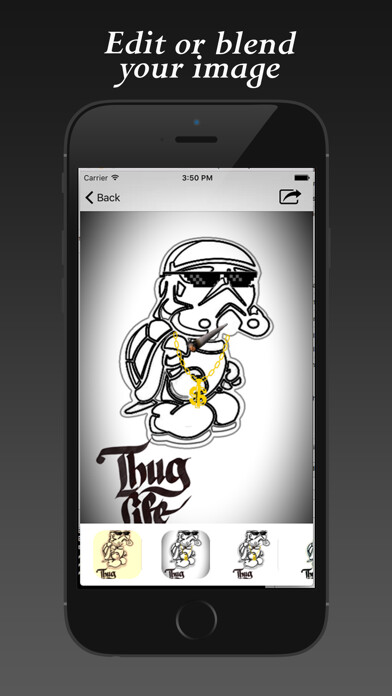 Emulate iPhone app Thug Life Photo Editor Studio using MyAndroid Emulate iPhone app Thug Life Photo Editor Studio using MyAndroid