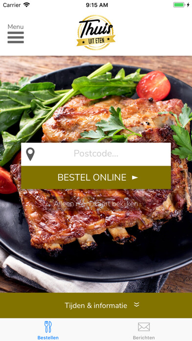 Emulate iPhone app Thuis Uit Eten using MyAndroid Emulate iPhone app Thuis Uit Eten using MyAndroid