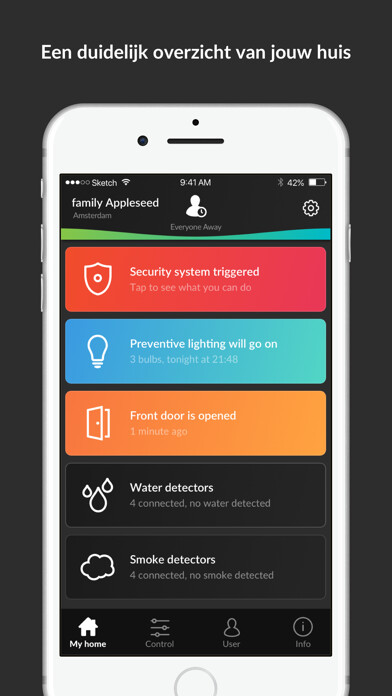 Emulate iPhone app ThuisVeilig using MyAndroid Emulate iPhone app ThuisVeilig using MyAndroid