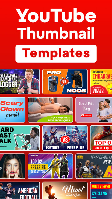 Emulate iPhone app Thumbnail Maker For YT Studio! using MyAndroid