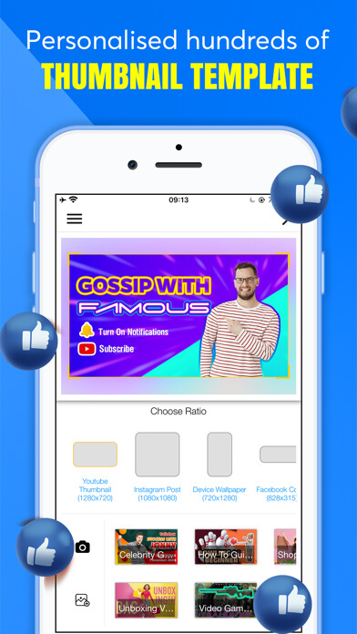 Emulate iPhone app Thumbnail Maker Studio Editor using MyAndroid Emulate iPhone app Thumbnail Maker Studio Editor using MyAndroid