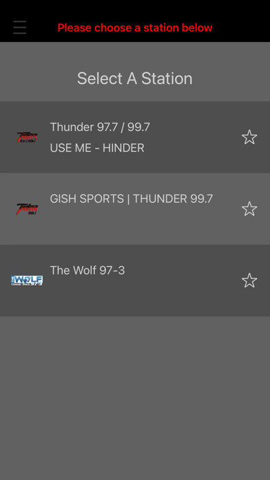 Emulate iPhone app Thunder FM using MyAndroid