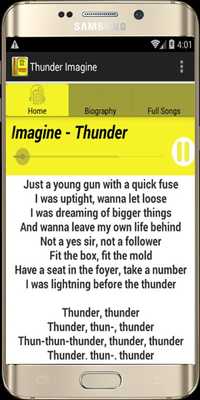 Emulate Android APK Thunder Imagine Dragons
