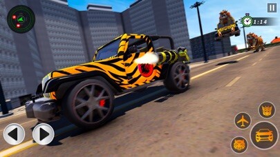 Emulate iPhone app Thunder Lion Robot Game using MyAndroid Emulate iPhone app Thunder Lion Robot Game using MyAndroid