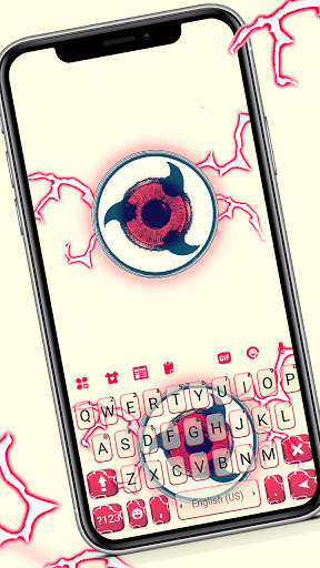 Run android online APK Thunder Sharingan Keyboard Background from MyAndroid or emulate Thunder Sharingan Keyboard Background using MyAndroid