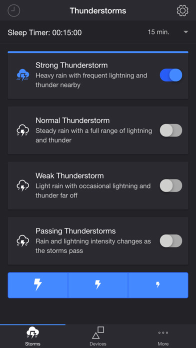 Emulate iPhone app Thunderstorm for Nanoleaf using MyAndroid Emulate iPhone app Thunderstorm for Nanoleaf using MyAndroid