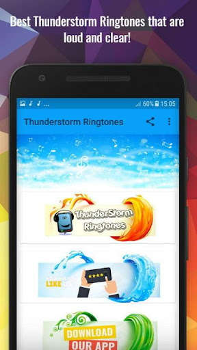 Run android online APK Thunderstorm Ringtones from MyAndroid or emulate Thunderstorm Ringtones using MyAndroid