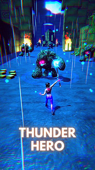 Emulate iPhone app Thunder Woman Superhero using MyAndroid Emulate iPhone app Thunder Woman Superhero using MyAndroid