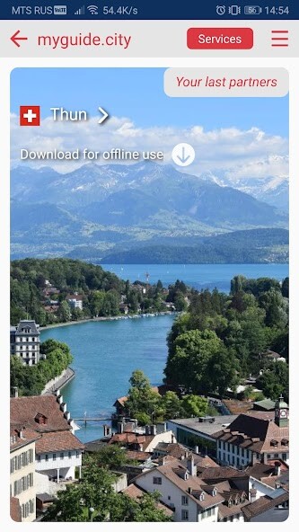 Run android online APK Thun map offline guide tourist navigation from MyAndroid or emulate Thun map offline guide tourist navigation using MyAndroid