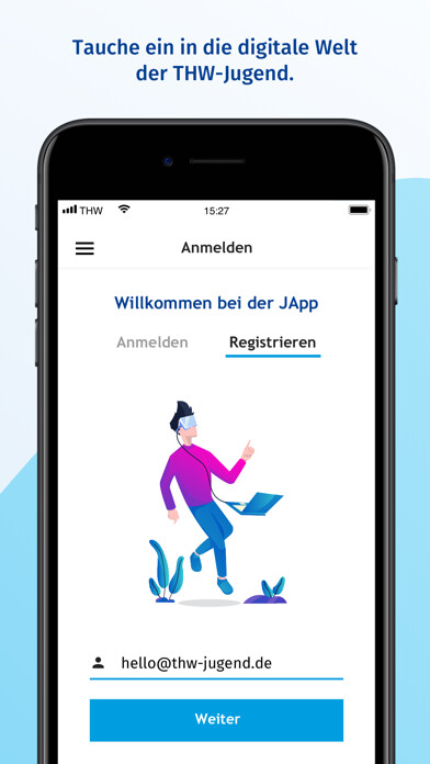 Emulate iPhone app THW-Jugend JApp using MyAndroid Emulate iPhone app THW-Jugend JApp using MyAndroid