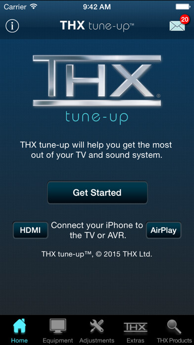 Emulate iPhone app THX tune-up™ using MyAndroid Emulate iPhone app THX tune-up™ using MyAndroid