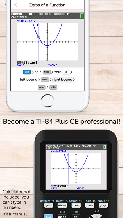 Emulate iPhone app TI-84 CE Calculator Manual using MyAndroid Emulate iPhone app TI-84 CE Calculator Manual using MyAndroid