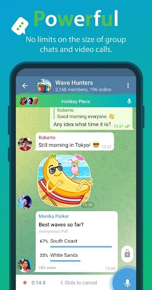Run android online APK Ticer Messenger from MyAndroid or emulate Ticer Messenger using MyAndroid