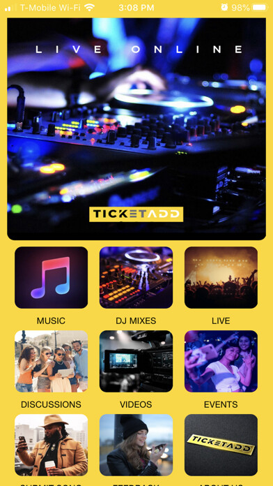 Emulate iPhone app TicketAdd Music using MyAndroid Emulate iPhone app TicketAdd Music using MyAndroid