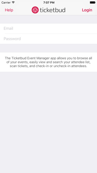 Emulate iPhone app Ticketbud using MyAndroid