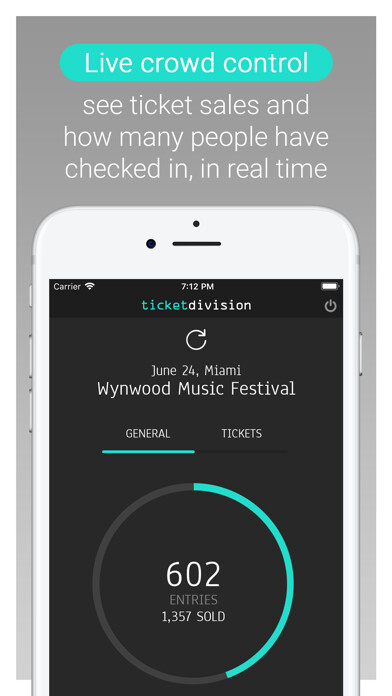 Emulate iPhone app Ticket Division Scanner using MyAndroid