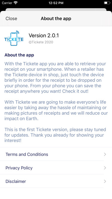 Emulate iPhone app Tickete using MyAndroid