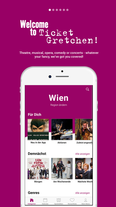 Emulate iPhone app Ticket Gretchen - Event App using MyAndroid Emulate iPhone app Ticket Gretchen - Event App using MyAndroid