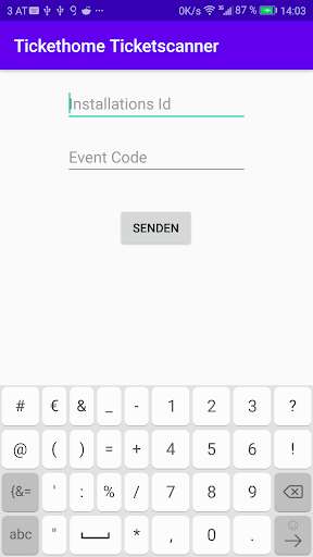 Run android online APK Tickethome Ticketscanner from MyAndroid or emulate Tickethome Ticketscanner using MyAndroid Run android online APK Tickethome Ticketscanner from MyAndroid or emulate Tickethome Ticketscanner using MyAndroid