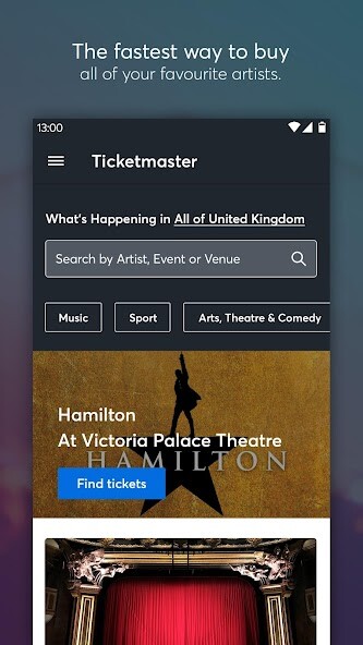 Run android online APK Ticketmaster UK Event Tickets from MyAndroid or emulate Ticketmaster UK Event Tickets using MyAndroid Run android online APK Ticketmaster UK Event Tickets from MyAndroid or emulate Ticketmaster UK Event Tickets using MyAndroid