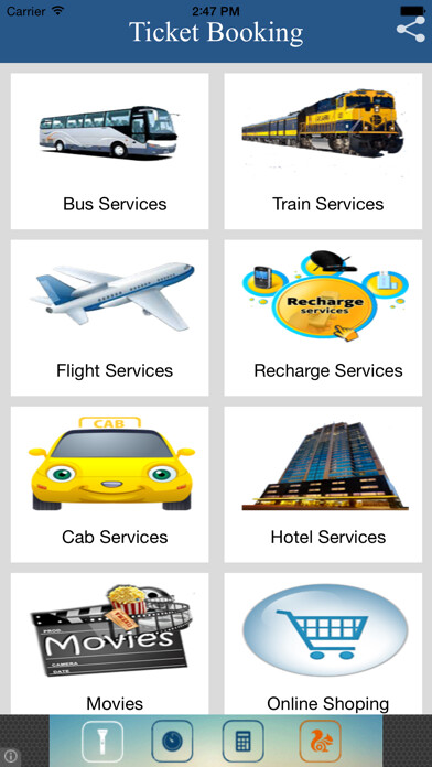 Emulate iPhone app Tickets Booking using MyAndroid Emulate iPhone app Tickets Booking using MyAndroid