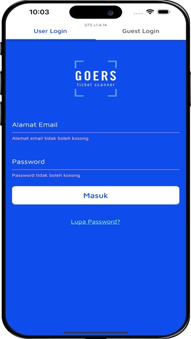 Emulate iPhone app Ticket Scanner by Goers using MyAndroid Emulate iPhone app Ticket Scanner by Goers using MyAndroid