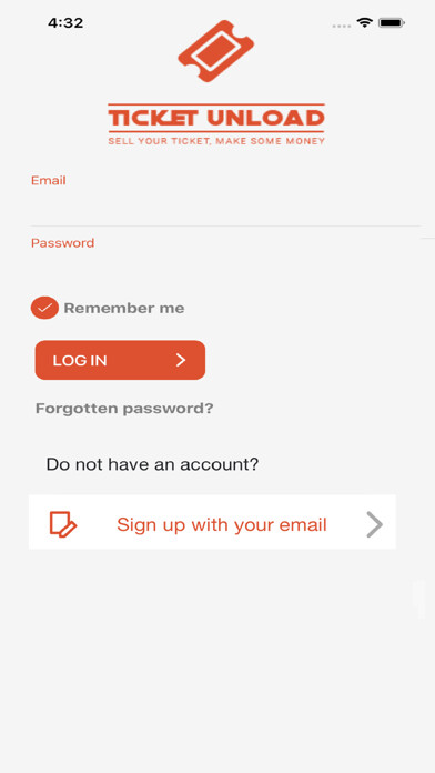 Emulate iPhone app Ticket Unload using MyAndroid