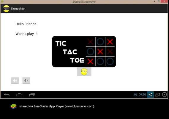 Emulate Android APK Ticktackfun