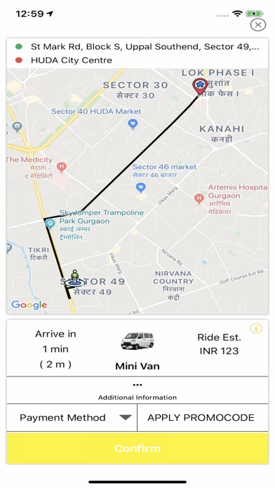 Emulate iPhone app Tick Taxi using MyAndroid Emulate iPhone app Tick Taxi using MyAndroid