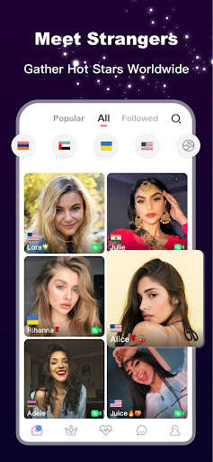 Run android online APK Tick - Video Meet Single Girls from MyAndroid or emulate Tick - Video Meet Single Girls using MyAndroid