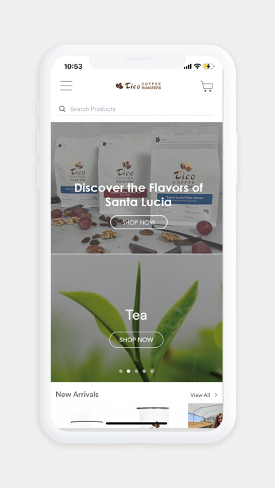 Emulate iPhone app Tico Roasters using MyAndroid Emulate iPhone app Tico Roasters using MyAndroid