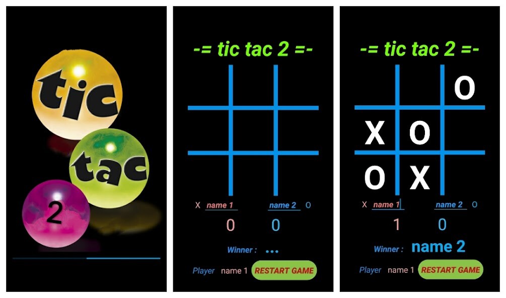 Run android online APK Tic Tac 2 from MyAndroid or emulate Tic Tac 2 using MyAndroid