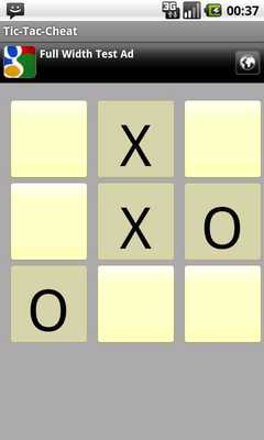 Emulate Android APK Tic-Tac-Cheat