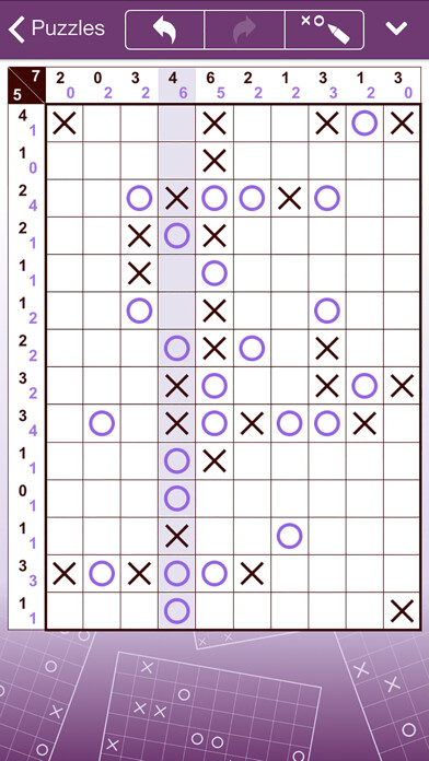 Emulate iPhone app Tic-Tac-Logic: X or O? using MyAndroid