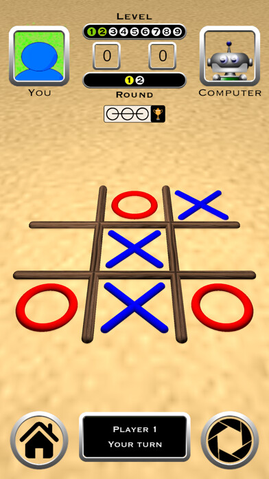 Emulate iPhone app Tic Tac Toe 3D Board Game using MyAndroid Emulate iPhone app Tic Tac Toe 3D Board Game using MyAndroid