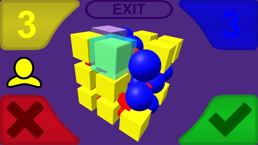Emulate iPhone app Tic Tac Toe - 3D Box Grid using MyAndroid Emulate iPhone app Tic Tac Toe - 3D Box Grid using MyAndroid